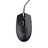 Trust Mysz przewodowa TM-101 eco czarna
