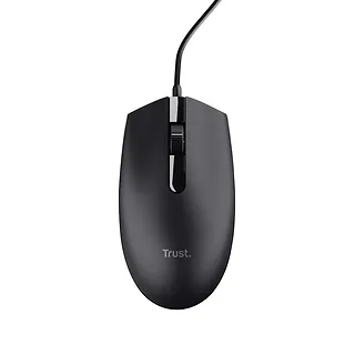 Trust Mysz przewodowa TM-101 eco czarna