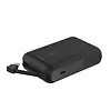 Belkin PowerBank BoostCharge 10k mAh 20w wbudowany kabel-C, port-C, czarny