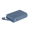 Belkin PowerBank BoostCharge 10k mAh 20w wbudowany kabel-C, port-C, niebieski