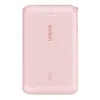 Belkin PowerBank BoostCharge 10k mAh 20w wbudowany kabel-C, port-C, różowy