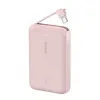Belkin PowerBank BoostCharge 10k mAh 20w wbudowany kabel-C, port-C, różowy