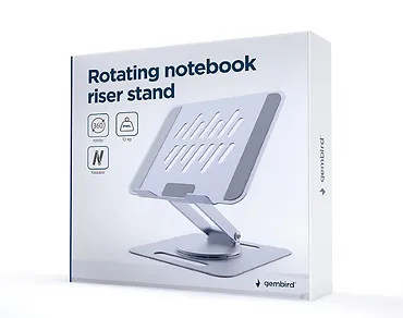 Gembird Podstawka do notebooka 15.6 cali składana szara