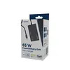 Gembird Ładowarka uniwersalna 65W USB-C FC czarna