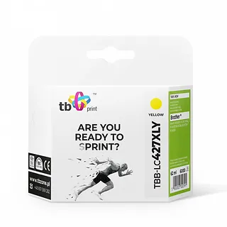 TB Print Tusz do Brother MFC-J5955DW TBB-LC427XLY 100% nowy żółty