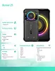 ULEFONE Smartfon Armor 21 4G 8/256GB IP69K głośnik 122dB RGB Czarny