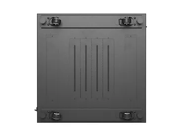Lanberg Szafa instalacyjna rack stojąca 19 cali 15U 600x600 drzwi perforowane czarna (Flat pack)