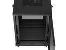Lanberg Szafa instalacyjna rack stojąca 19 cali 15U 600x600 drzwi perforowane czarna (Flat pack)