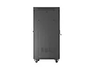 Lanberg Szafa instalacyjna rack stojąca 19 cali 32U 600x800 drzwi perforowane LCD czarna (Flat pack)