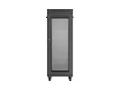 Lanberg Szafa instalacyjna rack stojąca 19 cali 32U 600x800 drzwi perforowane LCD czarna (Flat pack)