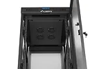 Lanberg Szafa instalacyjna rack stojąca 19 cali 32U 600x800 drzwi perforowane LCD czarna (Flat pack)