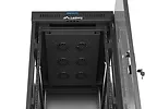 Lanberg Szafa instalacyjna rack stojąca 19 cali 32U 600x1000 drzwi przeszklone LCD czarna (Flat pack)