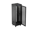Lanberg Szafa instalacyjna rack stojąca 19 cali 37U 600x600 drzwi perforowane LCD czarna (Flat pack)