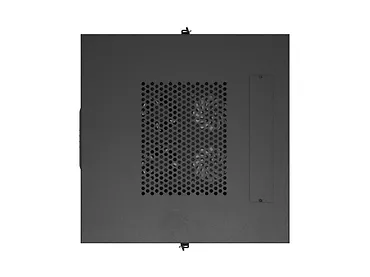 Lanberg Szafa instalacyjna rack stojąca 19 cali 37U 600x600 drzwi perforowane LCD czarna (Flat pack)