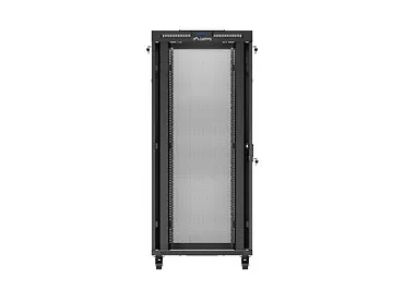 Lanberg Szafa instalacyjna rack stojąca 19 cali 37U 800x800 drzwi perforowane LCD czarna (Flat pack)