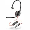 POLY Zestaw słuchawkowy Blackwire 3210 USB-C + USB-C/A (Bulk) 8X2J8A6