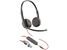 Zestaw słuchawkowy HP POLY Blackwire 3225 USB-C + USB-C/A (Bulk) 8X229A6