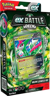 Pokemon TCG Karty Tapu Iron Leaves Ex Battle Deck