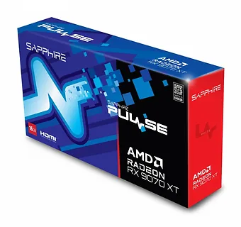 Sapphire Technology Karta graficzna Radeon RX 9070 XT PULSE 16GB GDDR6 256bit 2DP/2HDMI