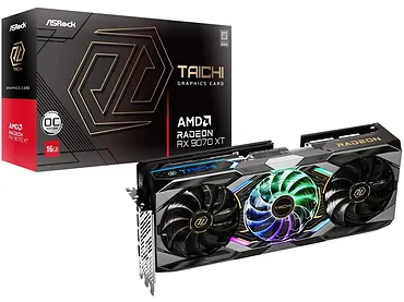 Karta graficzna ASRock Radeon RX 9070 XT Taichi 16GB OC