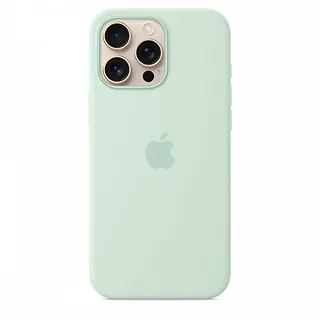 Apple Etui silikonowe z MagSafe do iPhonea 16 Pro Max - woda morska