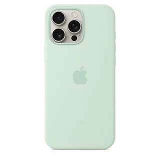 Apple Etui silikonowe z MagSafe do iPhonea 16 Pro Max - woda morska