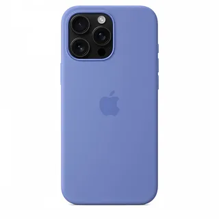 Apple Etui silikonowe z MagSafe do iPhonea 16 Pro Max - błękitny hiacynt