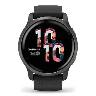 Zegarek sportowy GARMIN Venu 2 45mm GPS Czarny