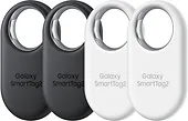 Zestaw lokalizatorów Samsung Galaxy SmartTag2 Czarny (2.szt) Biały (2.szt)