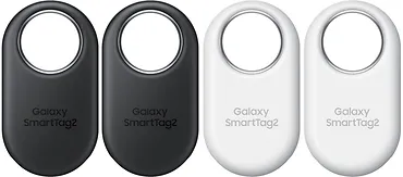 Zestaw lokalizatorów Samsung Galaxy SmartTag2 Czarny (2.szt) Biały (2.szt)
