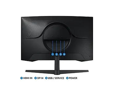 Samsung Monitor gamingowy 27 cali LS27CG552EUXEN