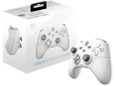 Pad bezprzewodowy gamingowy MSI Force GC300 W White