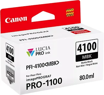 Canon Tusz PFI-4100 MATTE BLACK 6776C001