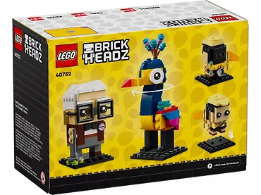 LEGO Klocki BrickHeadz 40752 Carl, Russell i Kevin z filmu Odlot
