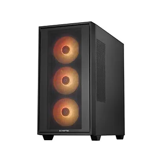Chieftec Obudowa GS-03B-OP Hunter 3 Midi 4x ARGB Fans