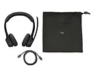 Logitech Słuchawki Zone 305 Teams Midnight Black 981-001451