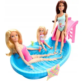 Mattel Lalka Barbie + Basen