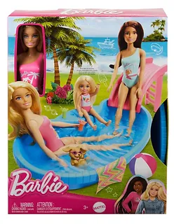 Mattel Lalka Barbie + Basen
