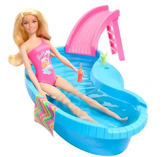 Mattel Lalka Barbie + Basen