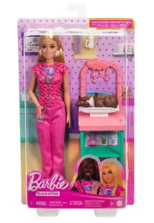 Mattel Lalka Barbie Lekarz Pediatra