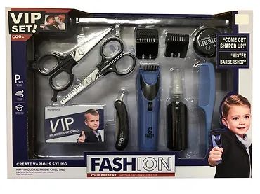 Madej Zestaw fryzjera z golarką na baterie