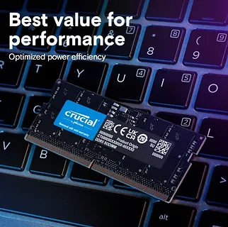 Crucial Pamięć DDR5 SODIMM 16GB/5600 (2*8GB) CL46 (16Gbit)