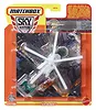 Mattel Samolot + Mata Matchbox Display 8 sztuk