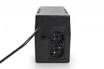 Digitus UPS Line-Ineractive LED BASIC, 600VA/360W, 1x12V/7Ah, AVR, 2x Schuko CEE 7/3