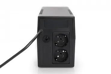 Digitus UPS Line-Ineractive LED BASIC, 600VA/360W, 1x12V/7Ah, AVR, 2x Schuko CEE 7/3