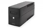Digitus UPS Line-Ineractive LED BASIC, 600VA/360W, 1x12V/7Ah, AVR, 2x Schuko CEE 7/3