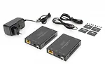 Digitus Przedłużacz / Extender HDMI 70m po skrętce kat.5e/6/7 4K 60Hz PoC (Power over Cable) (zestaw)