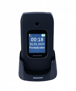 Mesmed Telefon komórkowy z klapką dla seniorów MT-184 BRUNO 4G