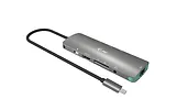 i-tec Zestaw Stacja dokująca USB-C Metal Nano 4K HDMI LAN z Power Delivery 100W + Ładowarka 100W