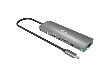 i-tec Zestaw Stacja dokująca USB-C Metal Nano 4K HDMI LAN z Power Delivery 100W + Ładowarka 100W